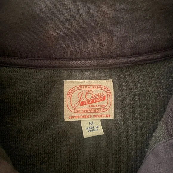 Jcrew Sherpa button front sweatshirt! - Picture 7 of 8